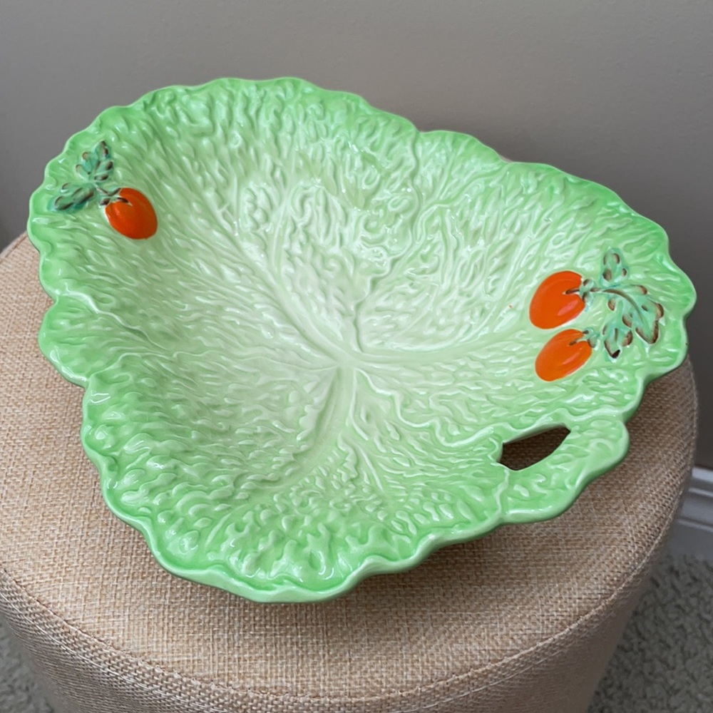 Vintage Beswickware lettuce serving plate